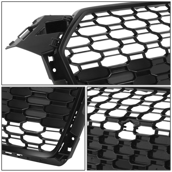 Factory Style RS5 Grille w/ Emblem Mount<br>17-19 Audi A5, S5