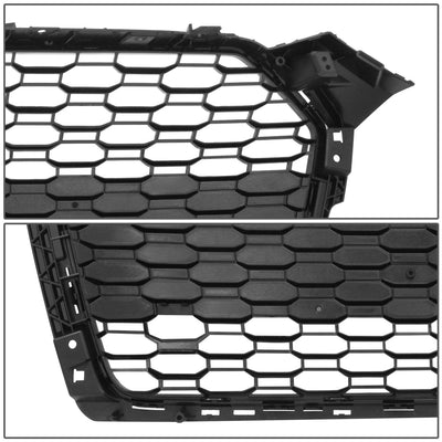 Factory Style RS5 Grille w/ Emblem Mount<br>17-19 Audi A5, S5