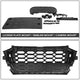 Honeycomb Mesh Front Bumper Grille w/Camera Mount <br>21-23 Audi Q5 SQ5