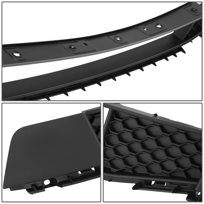 Matte Black Front Bumper Lower Grille<br>19-23 Ford Ranger