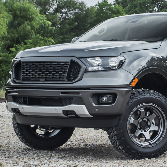 Matte Black Front Bumper Lower Grille<br>19-23 Ford Ranger