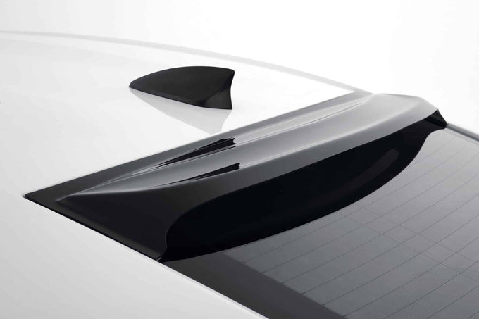 Rear Window Deflector Smoke Solarwing <br>16-24 Chevy Camaro