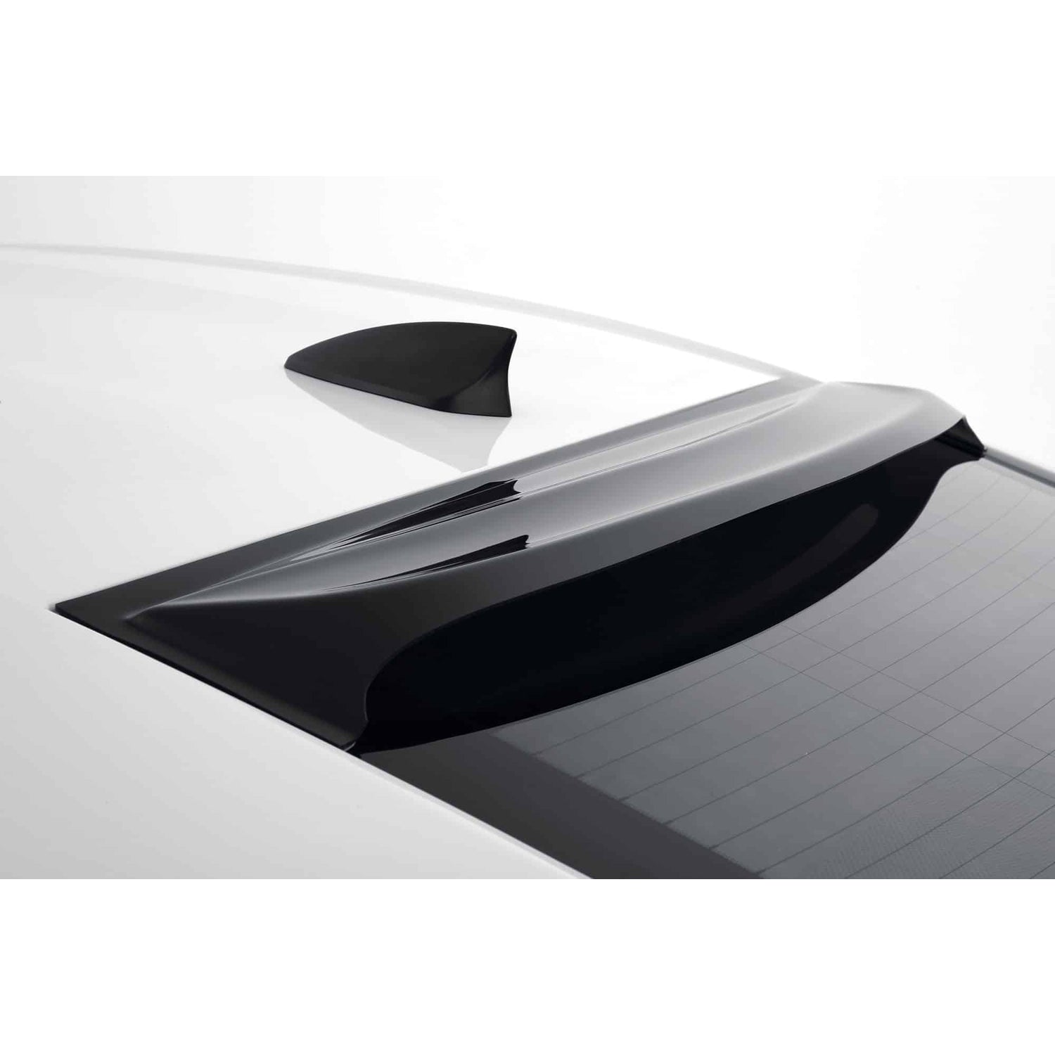 Carbon Fiber Look Solarwing Rear Window Deflector <br>16-24 Chevy Camaro