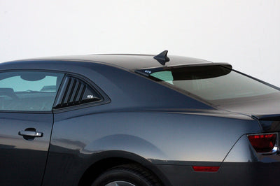 Smoke Solarwing II Rear Window Deflector <br>10-15 Chevy Camaro