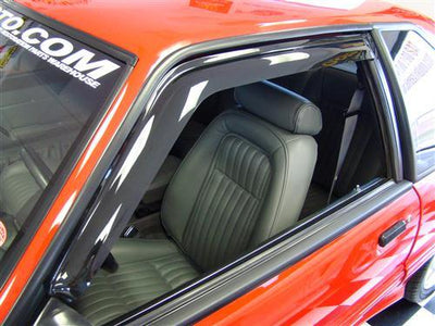 2 Pc Smoke Ventgard <br>83-93 Ford Mustang