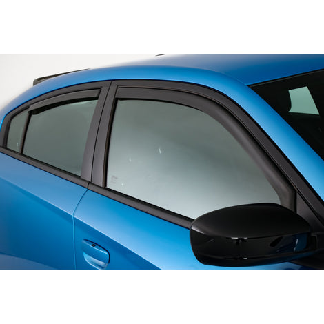 4 Pc Carbon Fiber Look Ventgard Snap <br>11-23 Dodge Charger