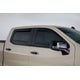 4 Pc Smoke Ventgard Snap Crew Cab <br>19-24 Chevy Silverado 1500 2500