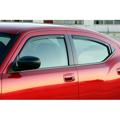 4 Pc Smoke Ventgard Snap <br>06-10 Dodge Charger
