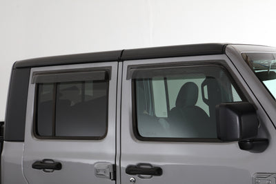 4 Pc Ventguard Carbon Look <br>20-23 Jeep Gladiator