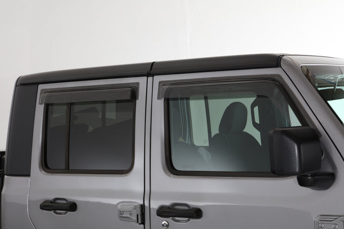 4 Pc Ventguard Carbon Look <br>20-23 Jeep Gladiator