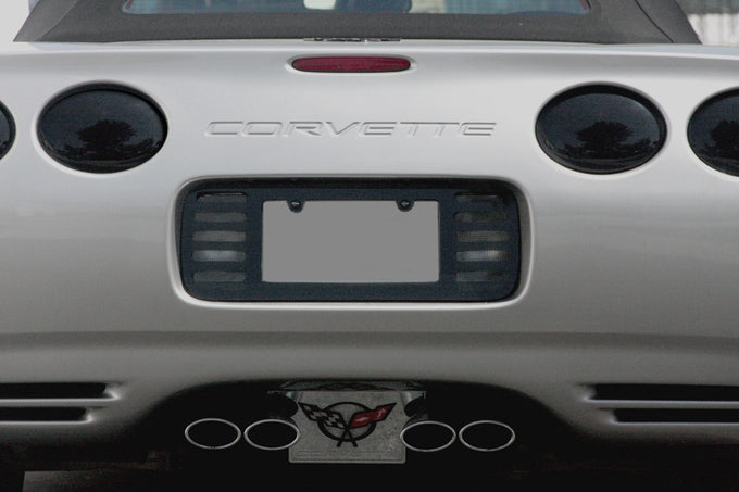 Smoke License Plate Surround <br>97-04 Chevy Corvette