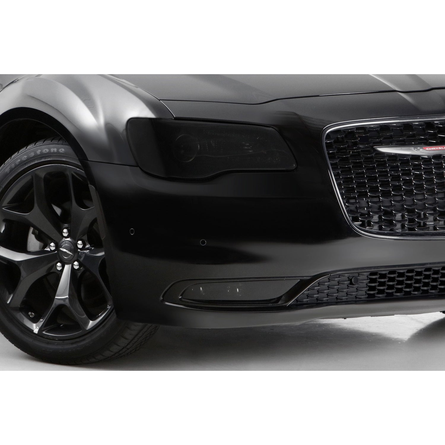 2 Pc Smoke Headlight Cover <br>11-23 Chrysler 300