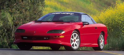 2 Pc Smoke Headlight Cover <br>93-97 Chevy Camaro