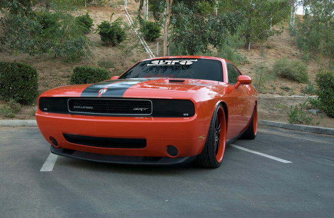 2 Pc Clear Headlight Cover <br>08-14 Dodge Challenger