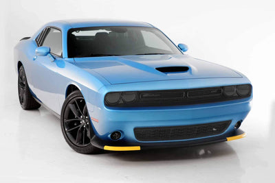 4 Pc Smoke Headlight Cover <br>15-23 Dodge Challenger