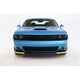 4 Pc Smoke Headlight Cover <br>15-23 Dodge Challenger