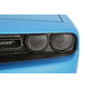 4 Pc Carbon Fiber Look Headlight Cover <br>15-23 Dodge Challenger
