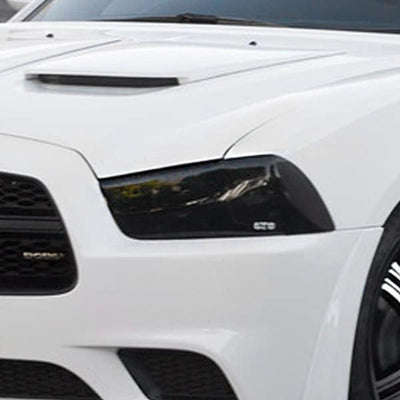 2 Pc Clear Headlight Cover <br>11-14 Dodge Charger