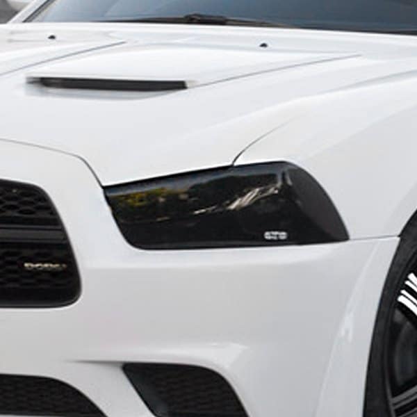 2 Pc Clear Headlight Cover <br>11-14 Dodge Charger