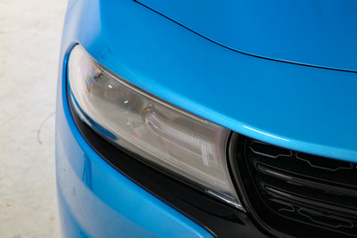 2 Pc Clear Headlight Cover <br>15-23 Dodge Charger
