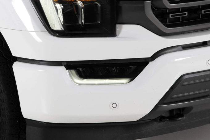 2 Pc Smoke Foglight Covers <br>19-23 Ford F-150