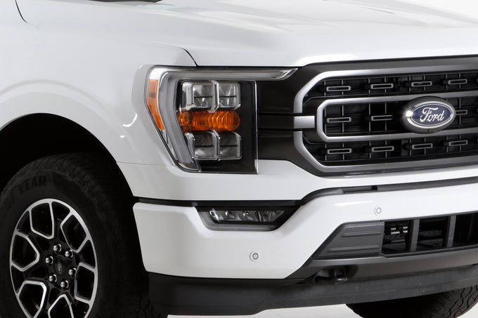 2 Pc Clear Headlight Covers <br>19-23 Ford F-150