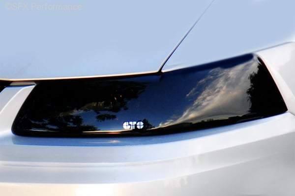 2Piece Smoke Headlight Covers <br>99-04 Ford Mustang
