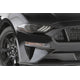 2 Pc Carbon Fiber Look Front Turn Signal Covers <br>18-22 Ford Mustang