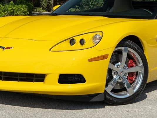 2 Pc Smoke Fog Light Covers <br>06-13 Chevy Corvette