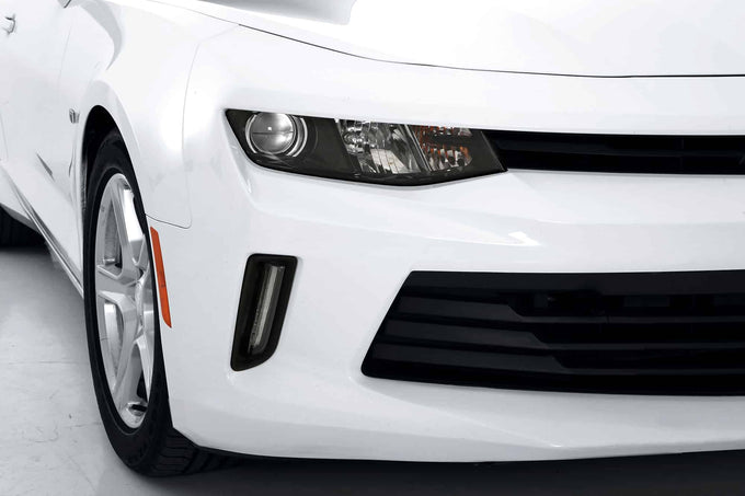 2 Pc Clear Headlight Cover <br>16-18 Chevy Camaro