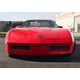 2 Pc Rubber Smoke Front Turn Signal Cover <br>84-90 Chevy Corvette
