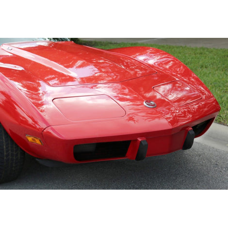 4 Pc Carbon Fiber Look Turn Signal Cover <br>80-82 Chevy Corvette