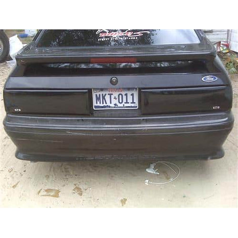 2 Pc Smoke Taillight Cover <br>87-93 Ford Mustang