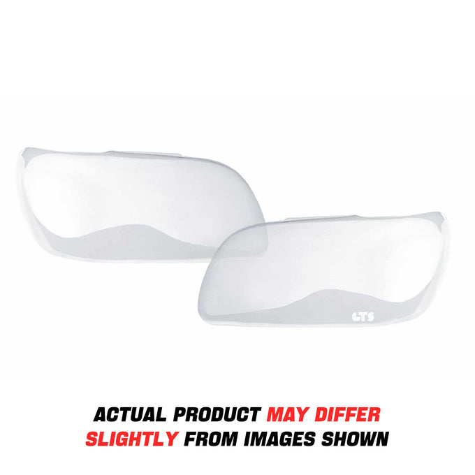 2 Pc Clear Headlight Cover <br>84-86 Nissan 300ZX