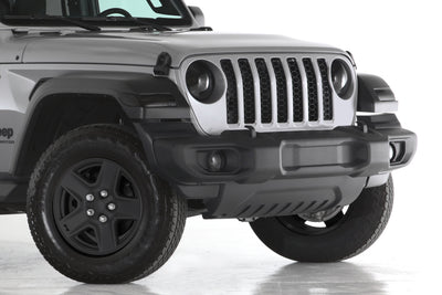 2 Pc Smoke Headlight Cover <br>20-23 Jeep Gladiator