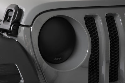 2 Pc Smoke Headlight Cover <br>20-23 Jeep Gladiator