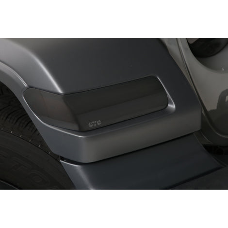 2 Pc Clear Fender Turn Signal Covers <br>20-23 Jeep Gladiator