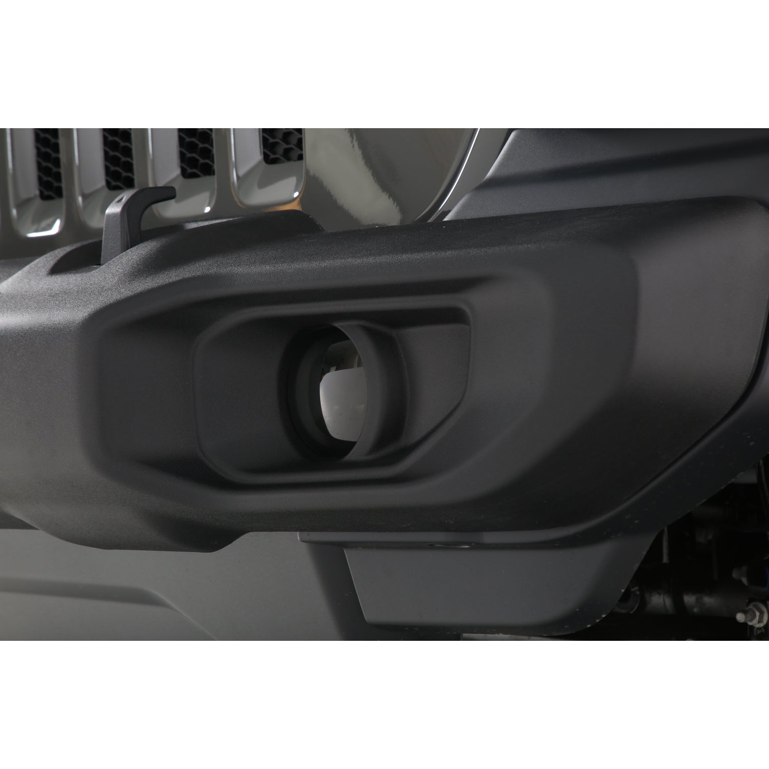 2 Pc Carbon Fiber Look Fog Light Covers <br>20-23 Jeep Gladiator