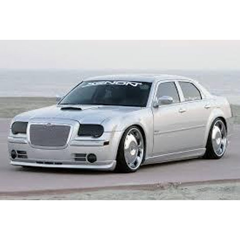2 Pc Smoke Headlight Cover <br>05-10 Chrysler 300