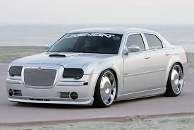 2 Pc Carbon Fiber Look Headlight Cover <br>05-10 Chrysler 300