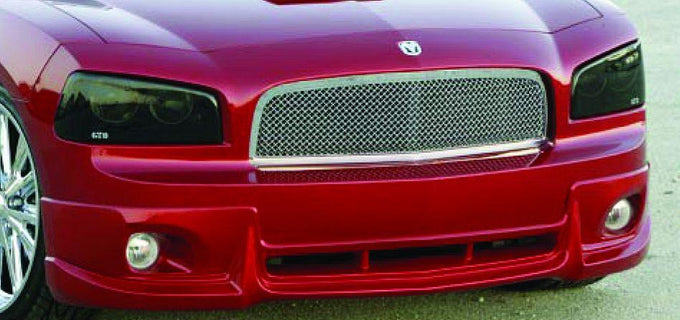 2 Pc Smoke Headlight Cover <br>06-10 Dodge Charger