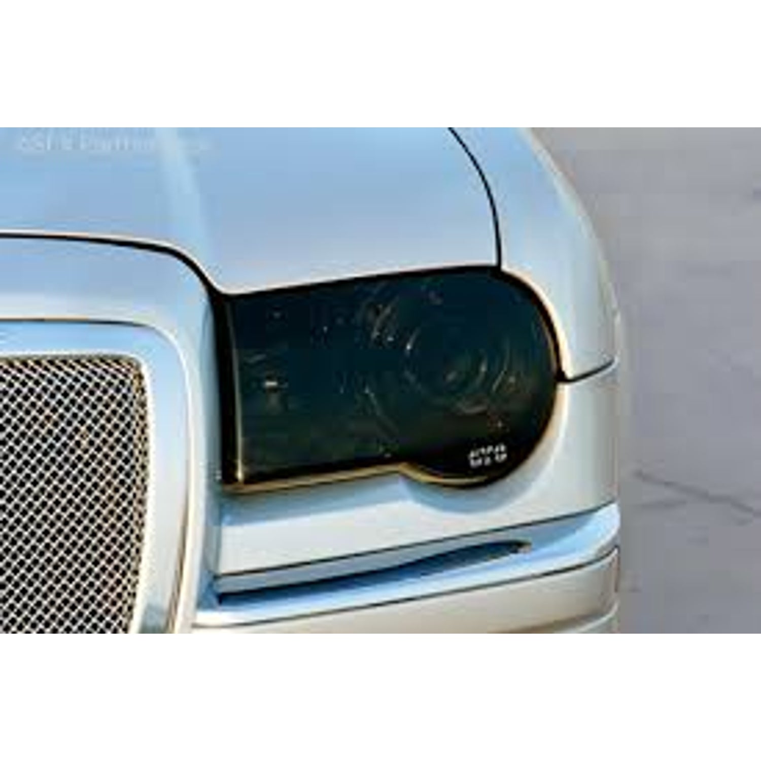 2 Pc Smoke Headlight Cover <br>05-10 Chrysler 300