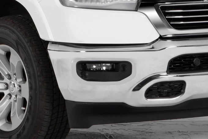 2 Pc Clear Fog Light Covers <br>19-24 Ram 1500