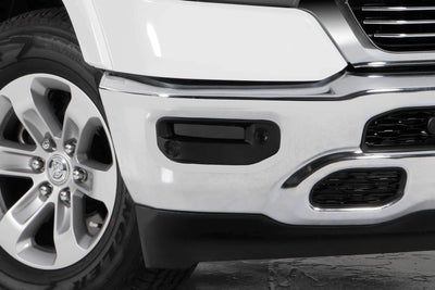 2 Pc Carbon Fiber Look Fog Light Covers <br>19-24 Ram 1500
