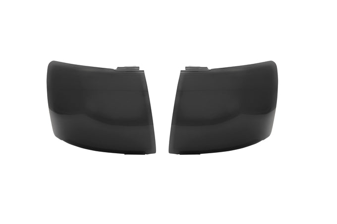 2 Pc Smoke Headlight Cover <br>07-13 Chevy Silverado 1500