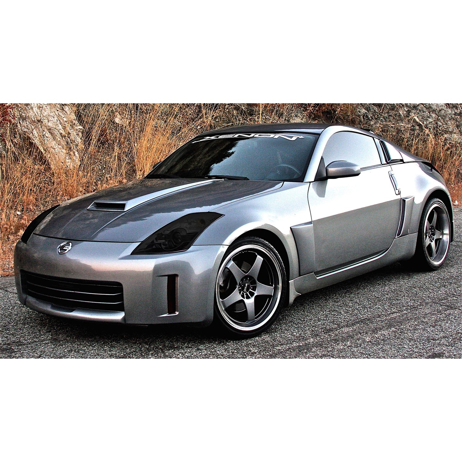 Smoke Front Turn Signal Cover <br>03-08 Nissan 350Z