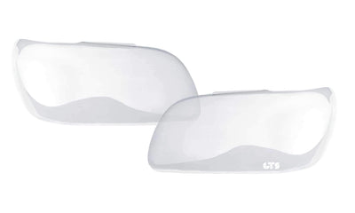 2 Pc Clear 5 1/2 x 3 In. Driving Light Cover <br>65-12 Ford Mustang, 1984 Mercury Capri