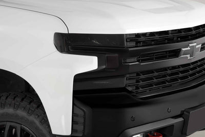 6 Pc Smoke Headlight Cover <br>19-22 Chevy Silverado