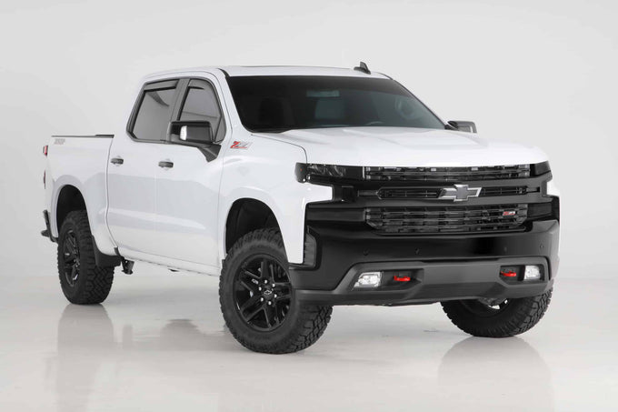 6 Pc Smoke Headlight Cover <br>19-22 Chevy Silverado