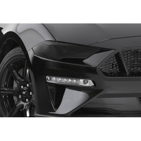 Smoke Headlight Cover <br>18-22 Ford Mustang